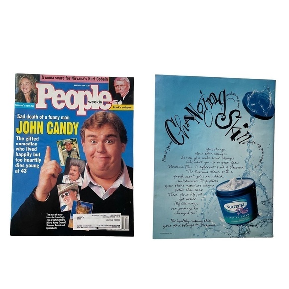 PEOPLE Magazine, March 21, 1994, DEATH OF JOHN CANDY, KURT COBAIN, FRANK SINATRA - Picture 5 of 5